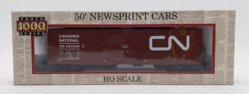 Proto 1000 300511 50' Newsprint Car Canadian National Limited Edition #400598