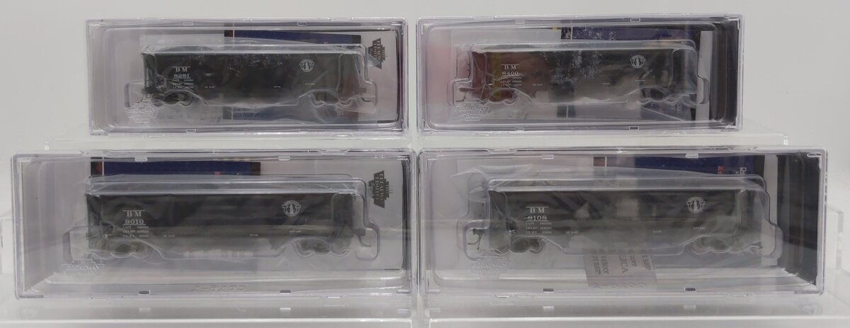 Broadway Limited 2774 HO B&M ARA 70-Ton 4-Bay Hopper w/Load Set A (Pack of 4)