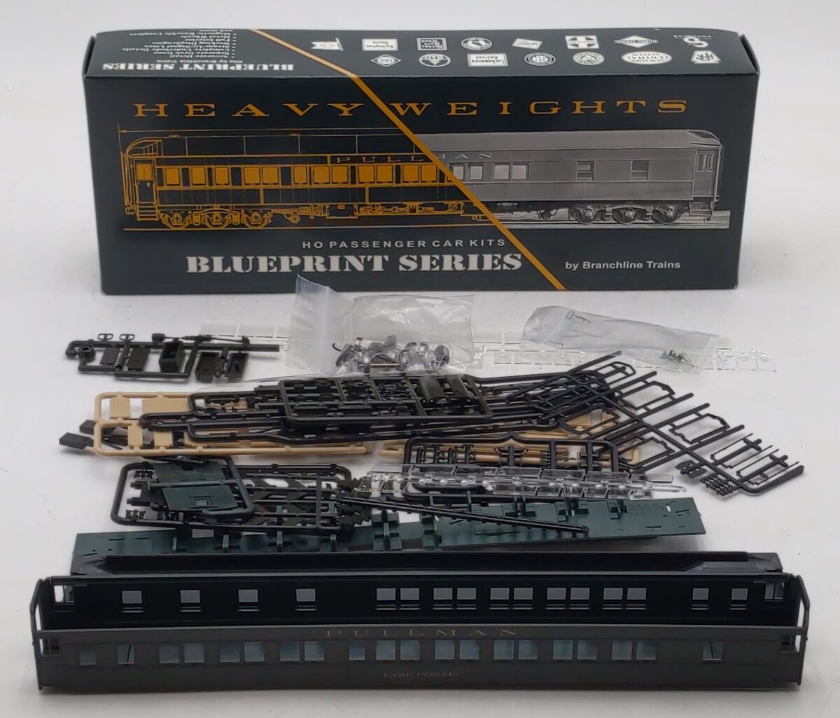 Branchline 5234 HO Scale IC Lake Peigneu 10-1-2 Pullman Sleeper Car Kit