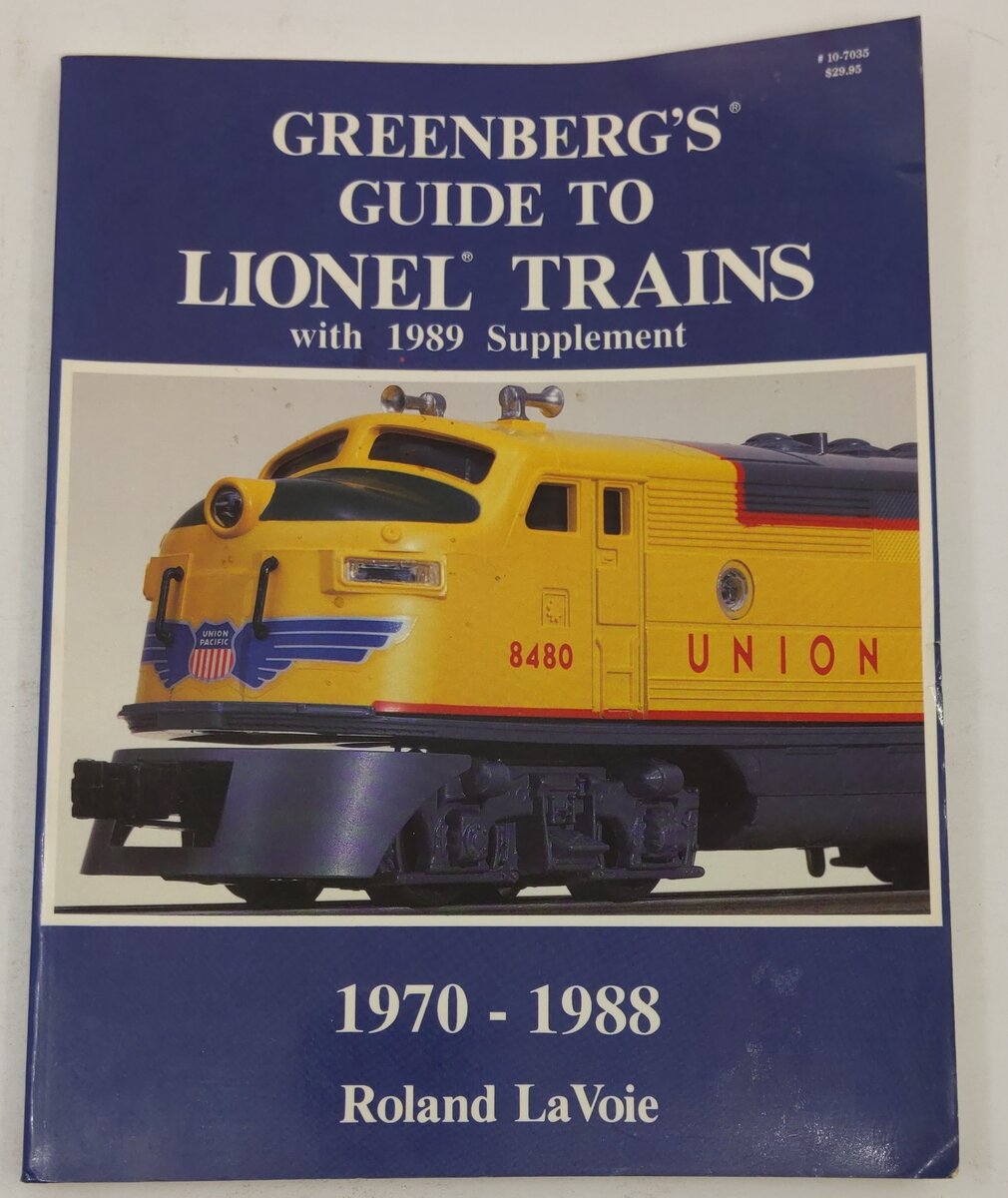 Greenberg's Guide to Lionel Trains, 1970-1988 Paperback Book By Roland LaVoie VG