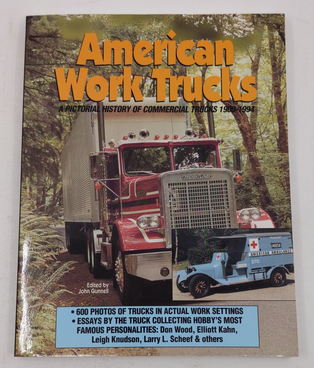 American Work Trucks Paperback Book By John Gunnell EX