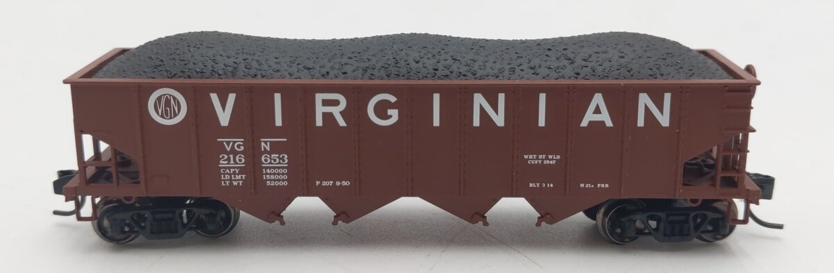Bowser 37781 N Virginian Class H21a 4-Bay Hopper #216653