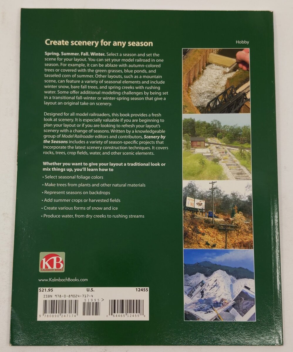 Scenery by the Seasons Paperback Book By Cody Grivno, Paul Dolkos, Mike Danneman EX