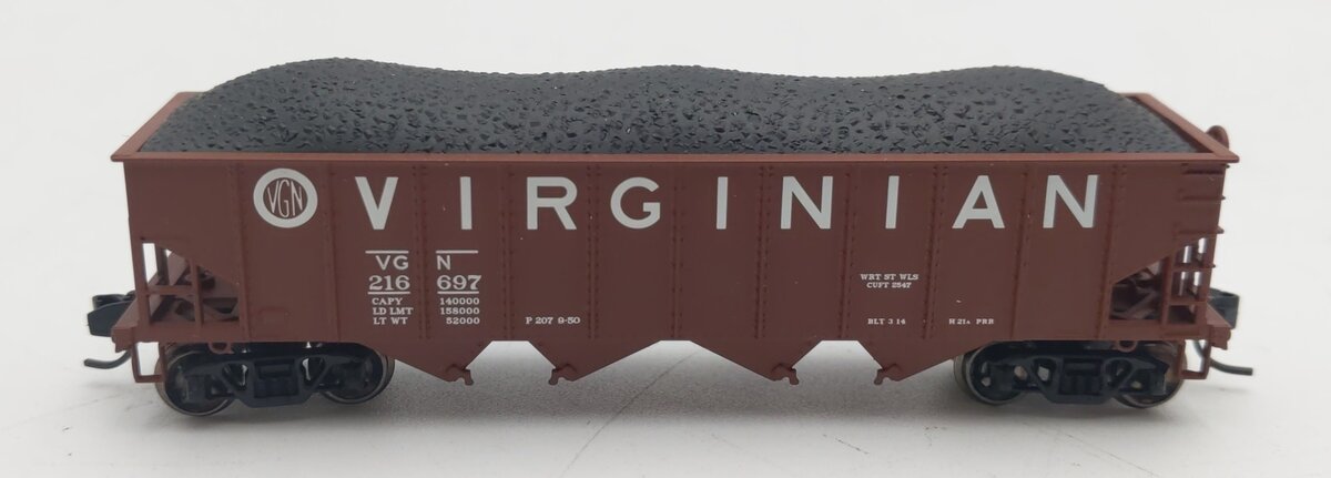 Bowser 37783 N Virginian Class H21a 4-Bay Hopper #216697