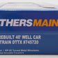 Walthers 910-8401 HO Trailer-Train DTTX Thrall Rebuilt 40' Well Car #745720