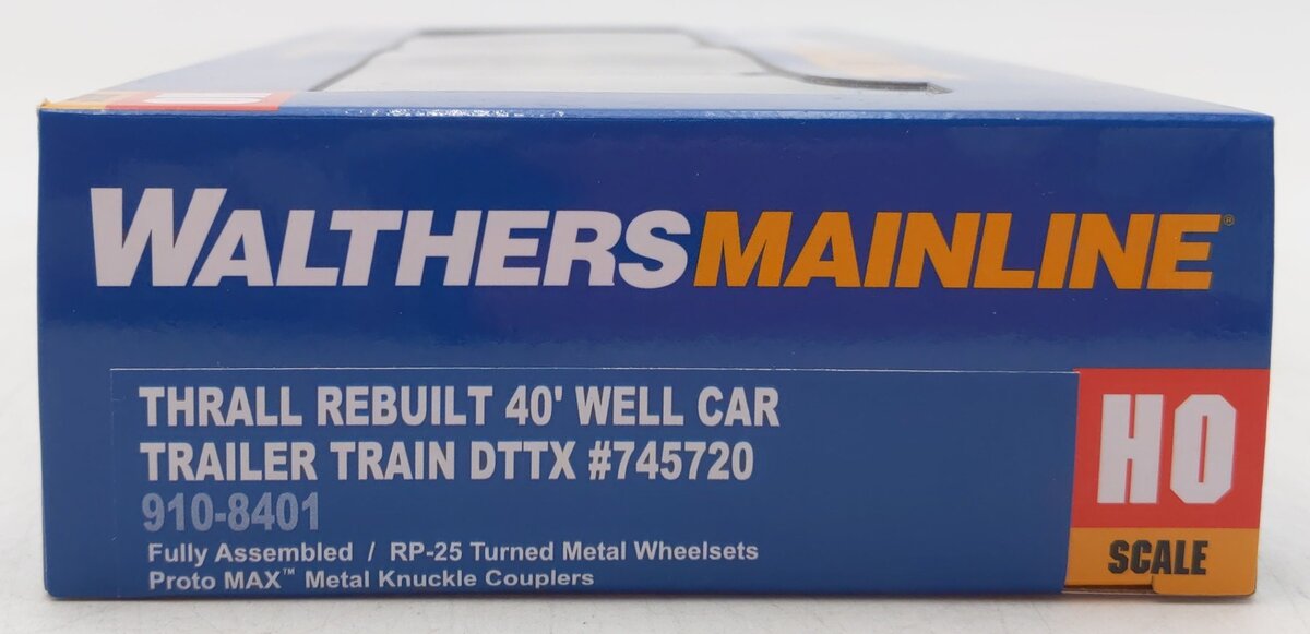 Walthers 910-8401 HO Trailer-Train DTTX Thrall Rebuilt 40' Well Car #745720