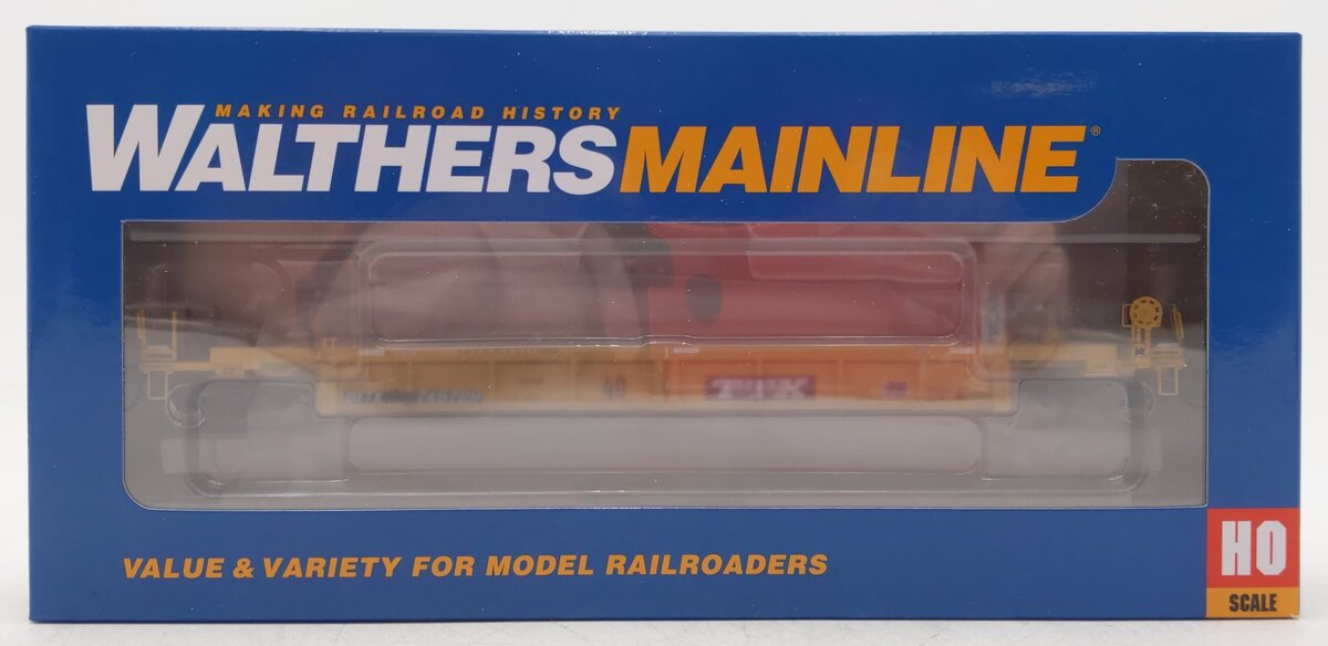 Walthers 910-8401 HO Trailer-Train DTTX Thrall Rebuilt 40' Well Car #745720