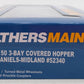 Walthers 910-7660 HO Scale ADMX 60' NSC 5150 3-Bay Covered Hopper #52340