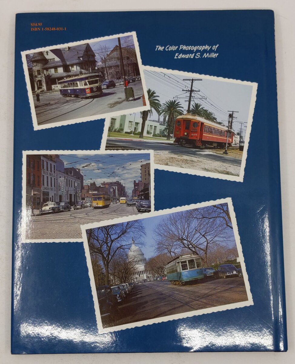 Streetcar Scenes of the 1950s in Color Hardcover Book By LeRoy O. King EX