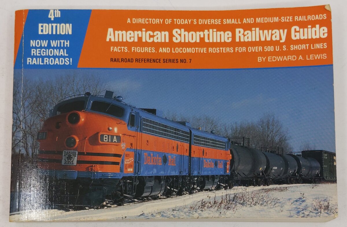 American Shortline Railway Guide Paperback Book By Edward A. Lewis VG