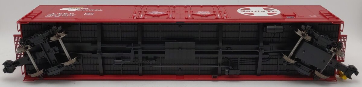 Bachmann 93551 G Santa Fe 53' Boxcar with Flashing EOT #504007 (Metal Wheels)