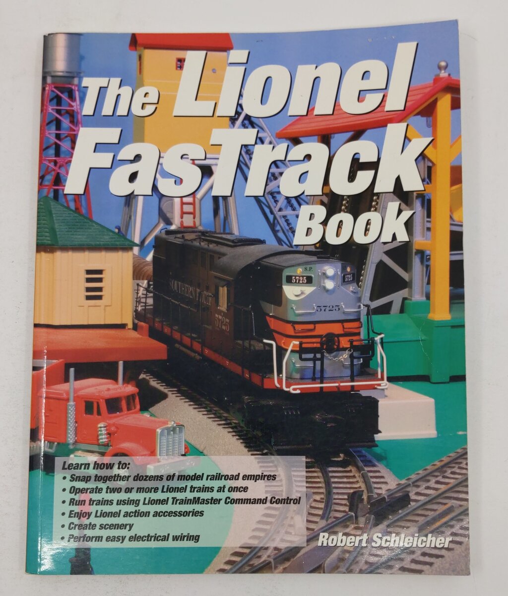 The Lionel FasTrack Book Paperback Book By Robert Schleicher VG