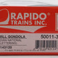 Rapido Trains 50011-3 HO Scale Canadian National 52'6" Mill Gondola #143120 NIB