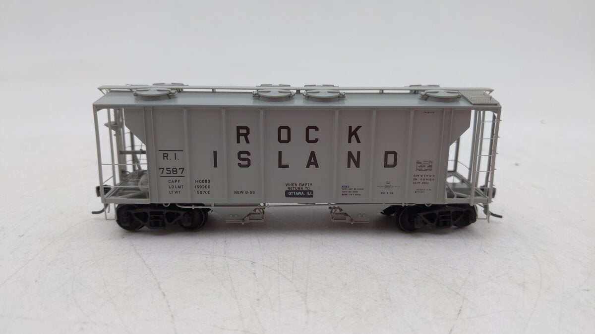 Kadee 8658 HO Chicago Rock Island & Pacific Covered Boxcar #7587
