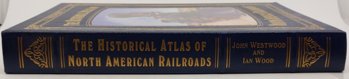 The Historical Atlas Of North American Railroads Hardcover Book By John Westwood EX
