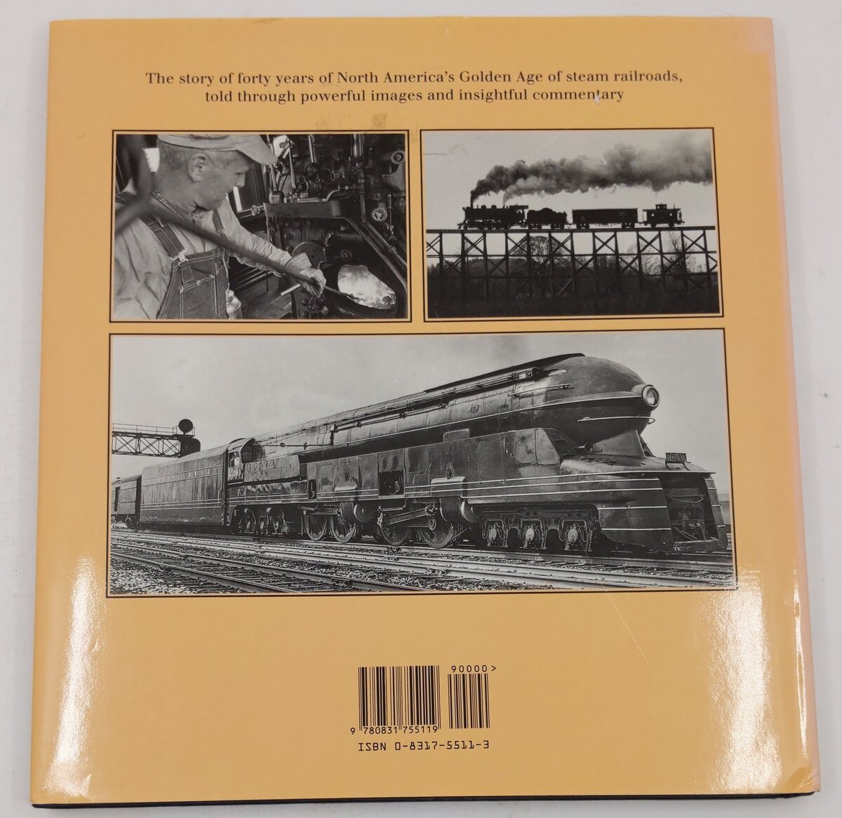 The Spirit of Steam Hardcover Book By William L. Withuhn EX