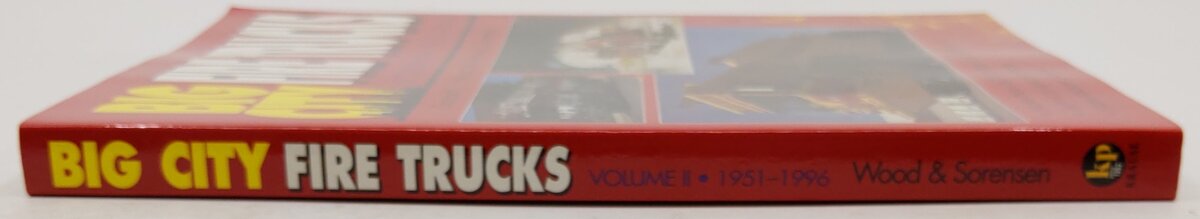 Big City Fire Trucks: 1951-1996 Vol.2 Paperback Book By Donald F. Wood EX