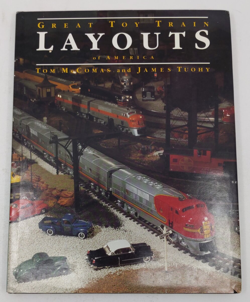 Great Toy Train Layouts of America Hardcover Book By Tom McComas VG