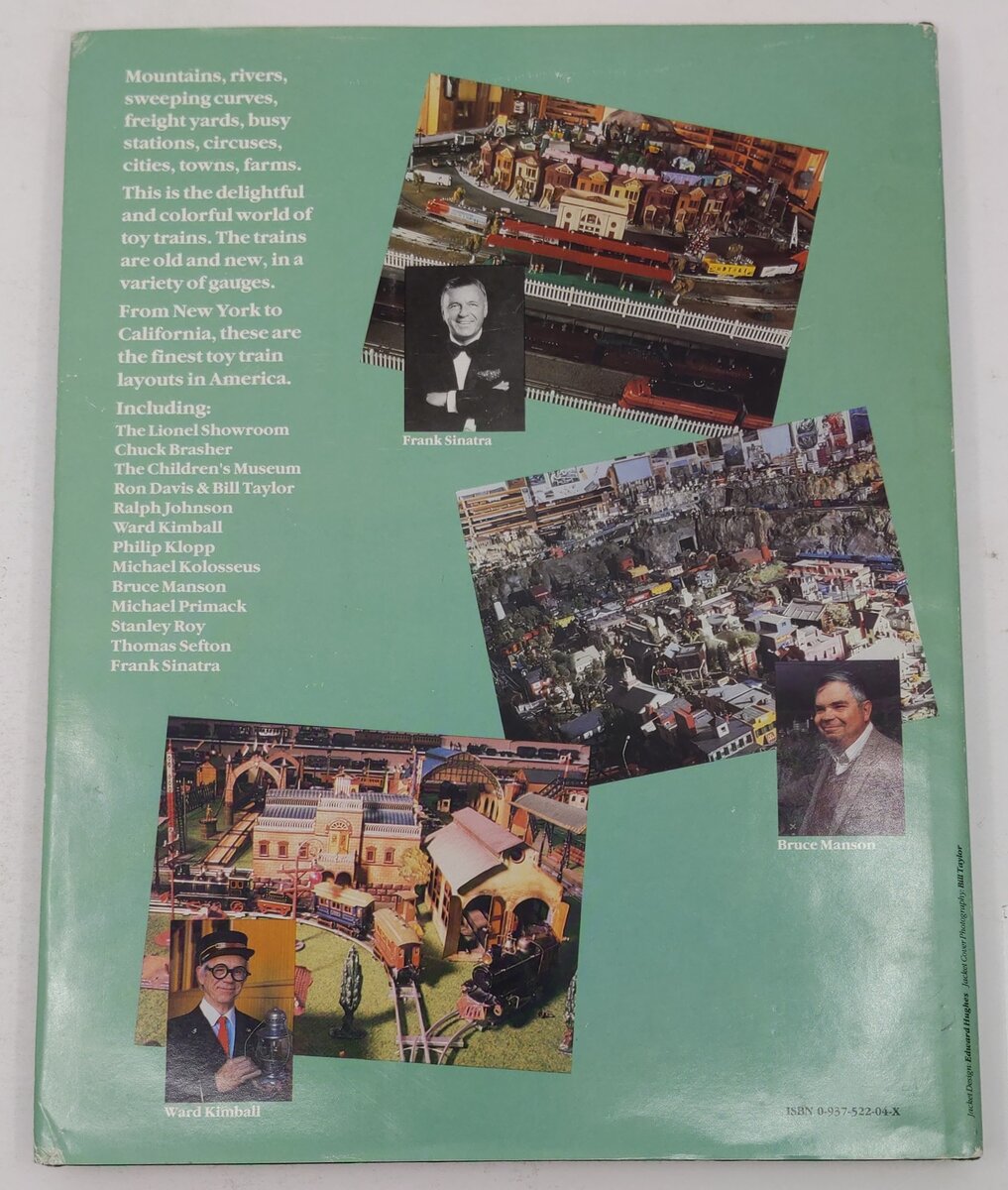 Great Toy Train Layouts of America Hardcover Book By Tom McComas VG