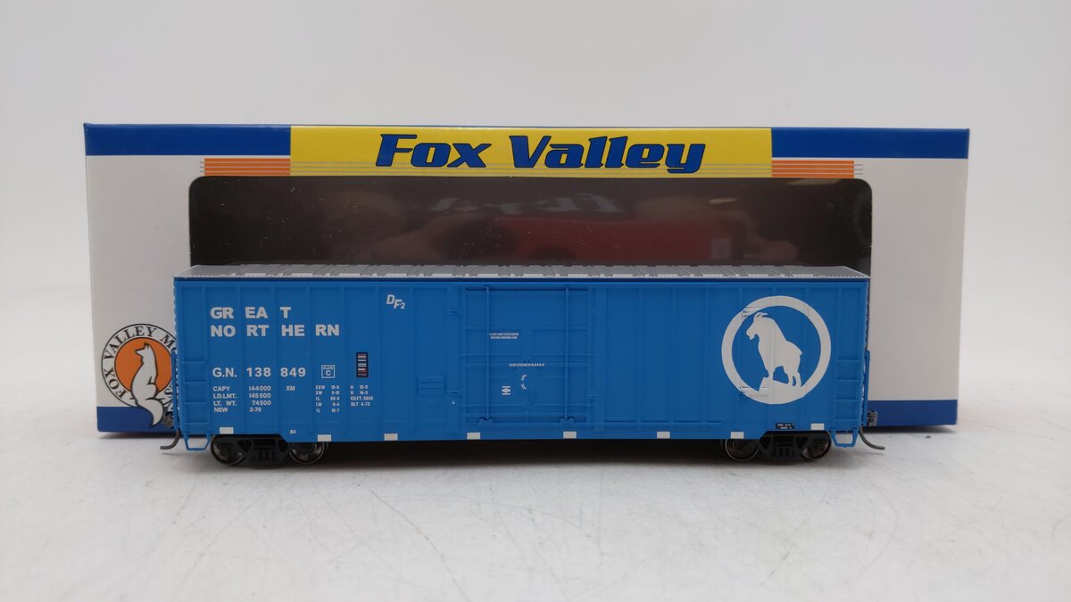 Fox Valley Models 30216 HO Great Northern Boxcar #138849