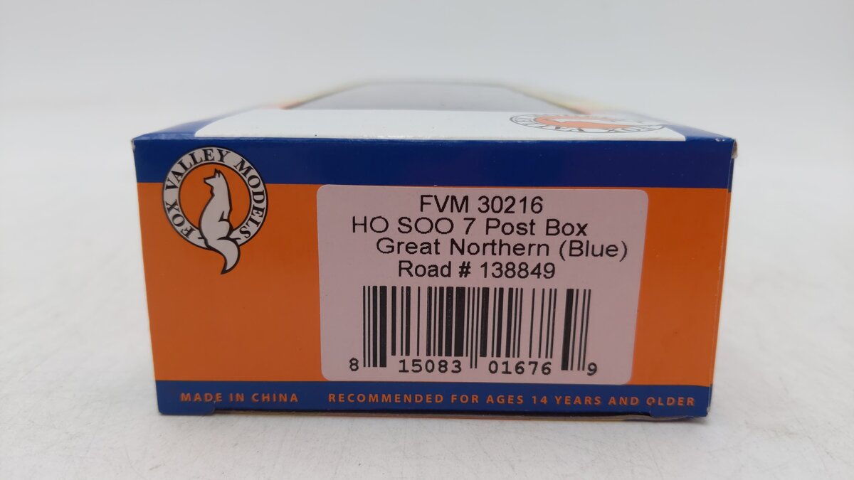 Fox Valley Models 30216 HO Great Northern Boxcar #138849