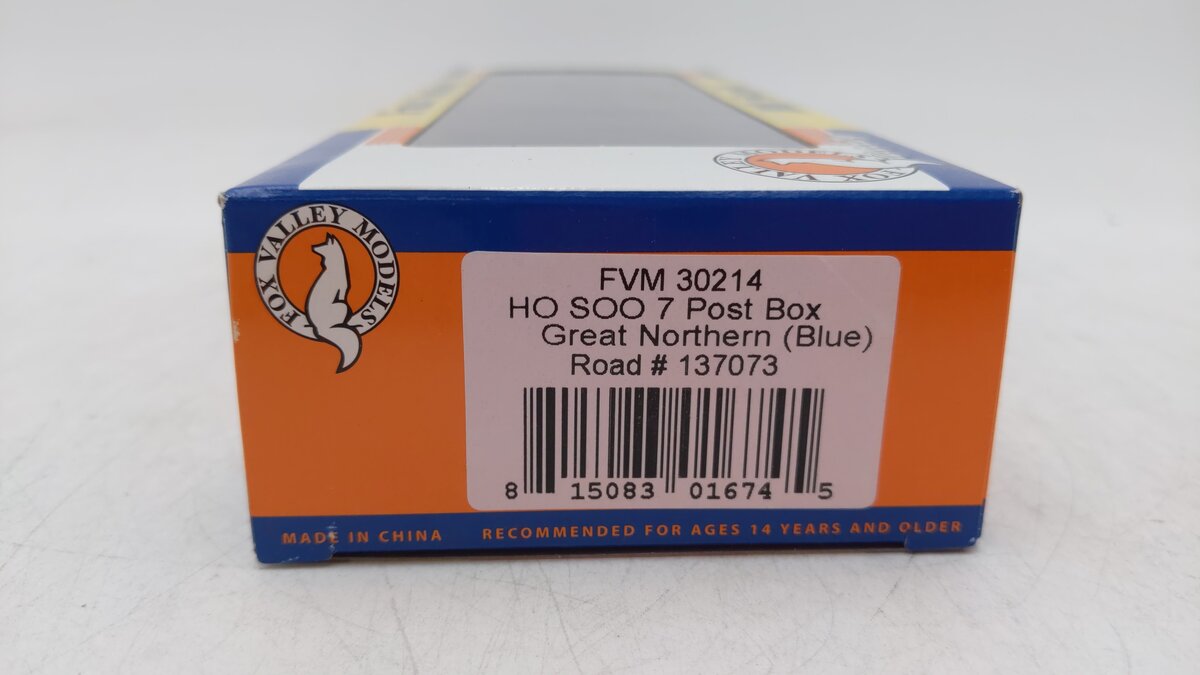 Fox Valley Models 30214 HO Great Northern Boxcar #137073