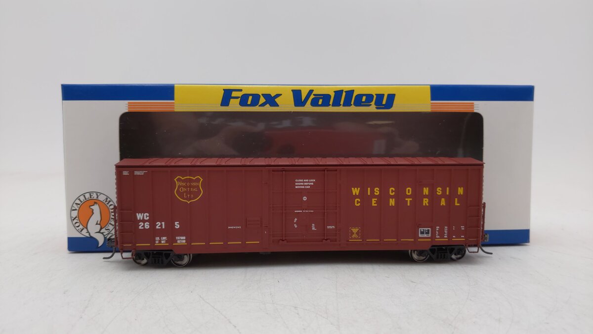 Fox Valley Models 30212 HO Wisconsin Central Boxcar #26215