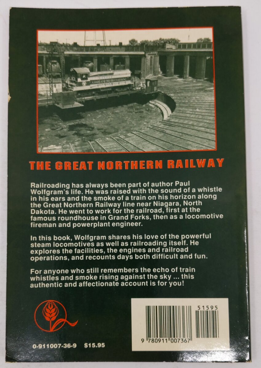 Steam railroading Paperback Book By Paul Wolfgram VG