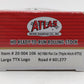 Atlas 20004106 HO TTX F89J Flat Car (Triple Hitch RTTX) #601277 NIB