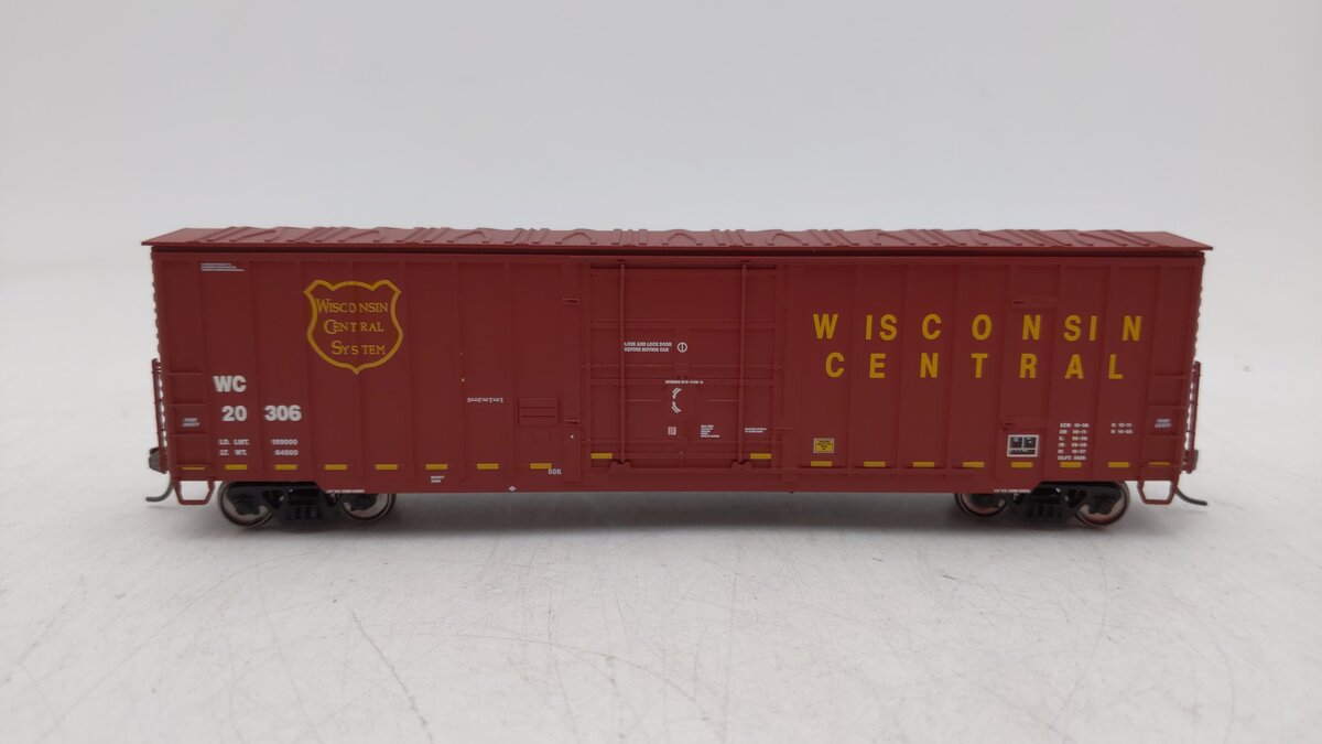 Fox Valley Models 30017 HO Wisconsin Central Boxcar #20306