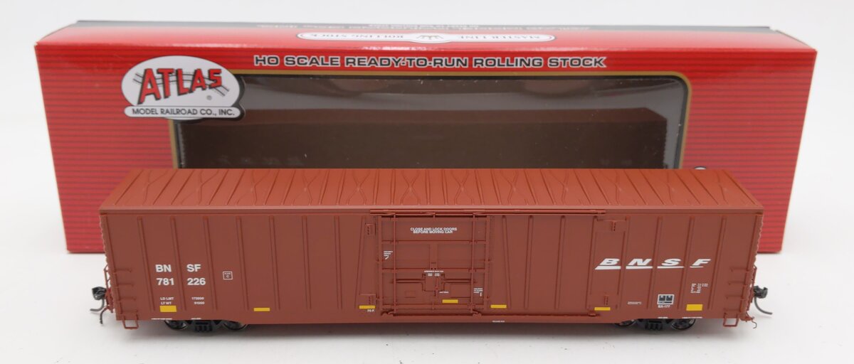 Atlas 20004700 HO BNSF BX-177 Box Car Swoosh Logo #781226 NIB