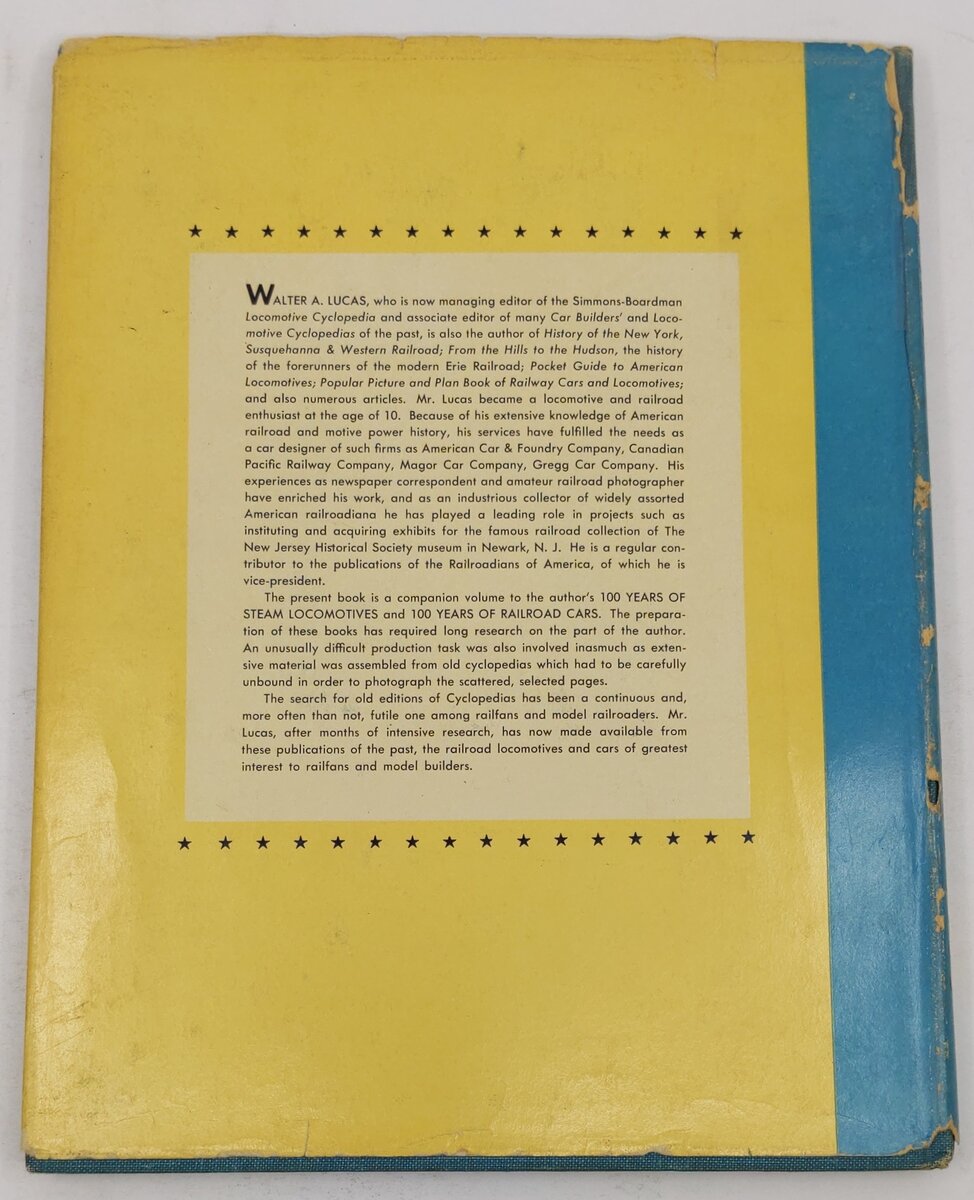 Locomotives And Cars Since 1900 Hardcover Book By Walter A. Lucas
