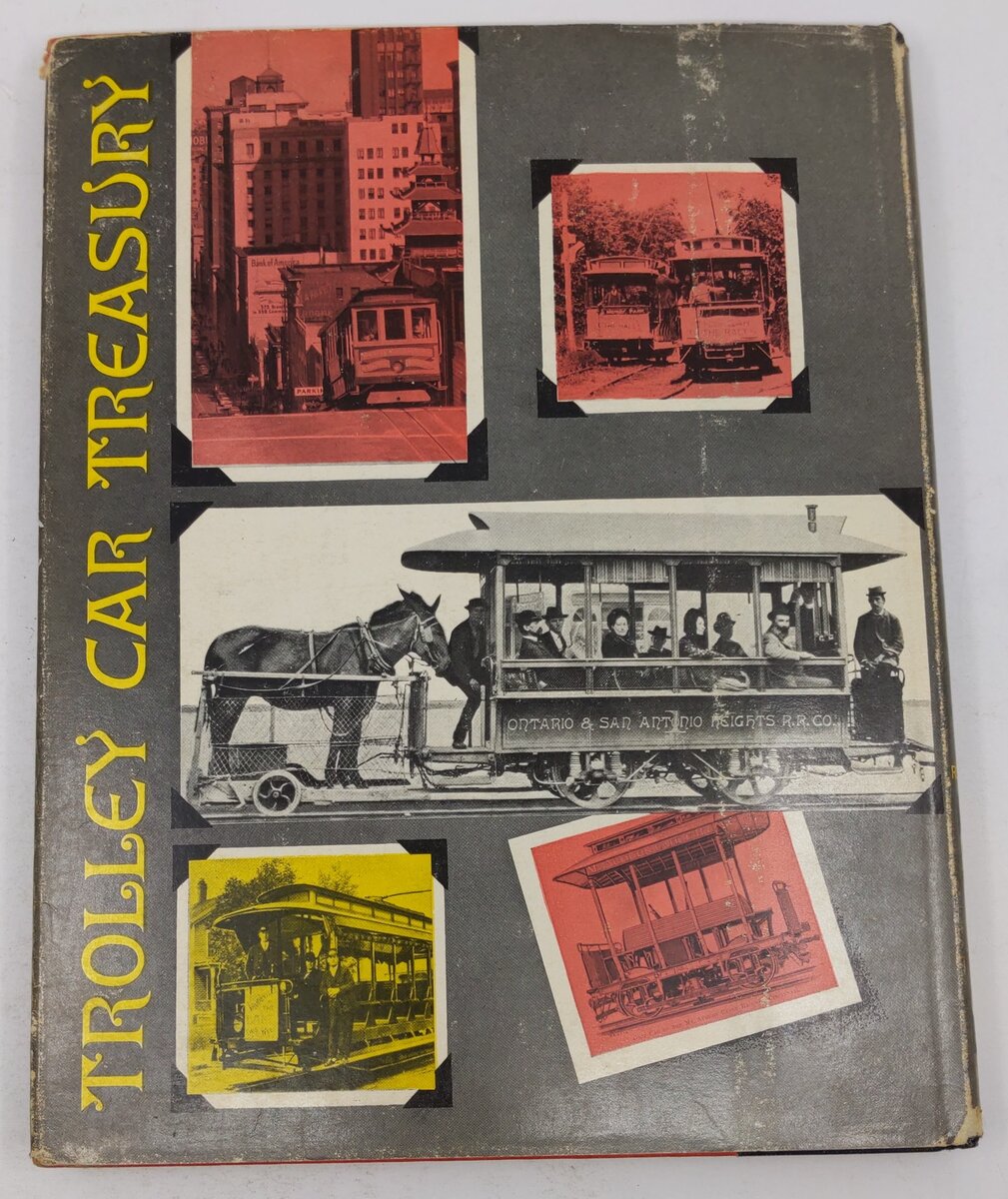 Trolley Car Treasury Hardcover Book By Frank Rowsome Jr.