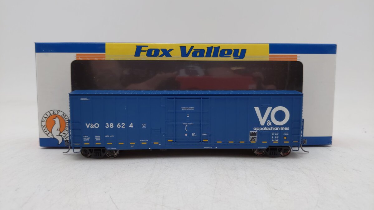 Fox Valley Models 30027 HO Virginian & Ohio Boxcar #38624