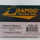 Rapido Trains 109136 HO Boston & Maine 10-Window Coach, No Skirt #4694