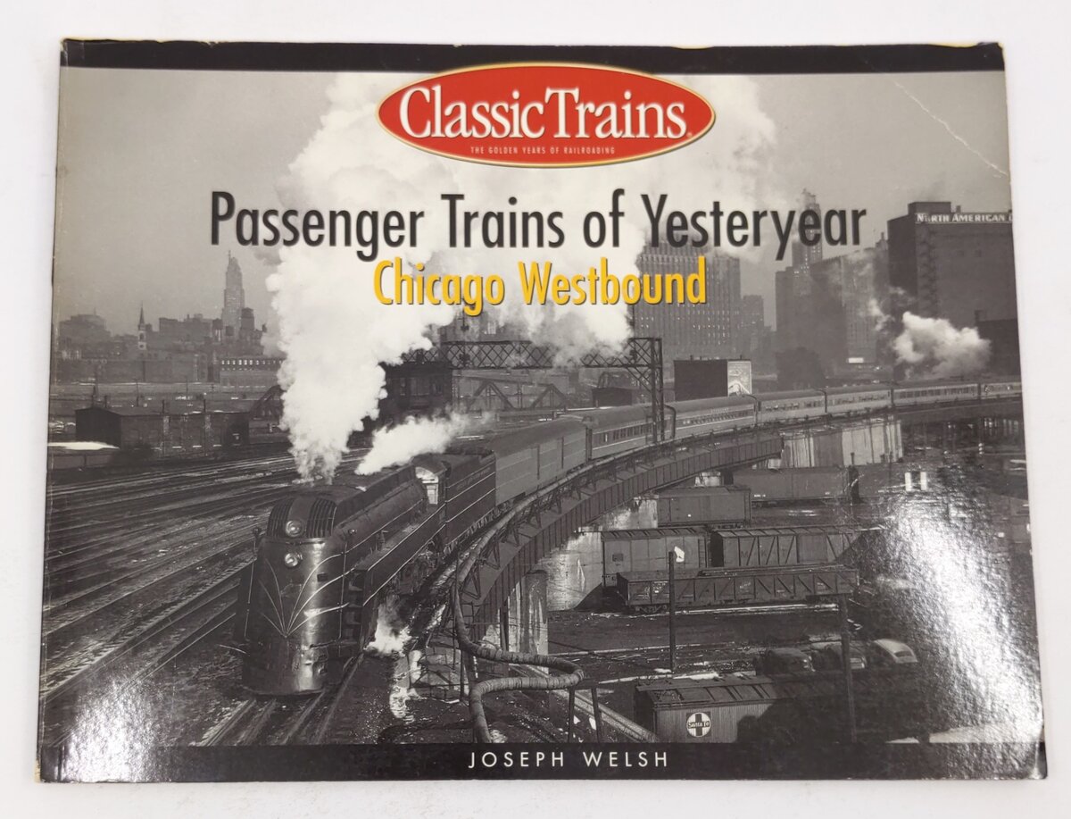 Passenger Trains of Yesteryear Paperback Book By Joseph Welsh VG