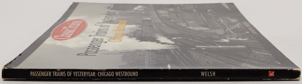 Passenger Trains of Yesteryear Paperback Book By Joseph Welsh VG