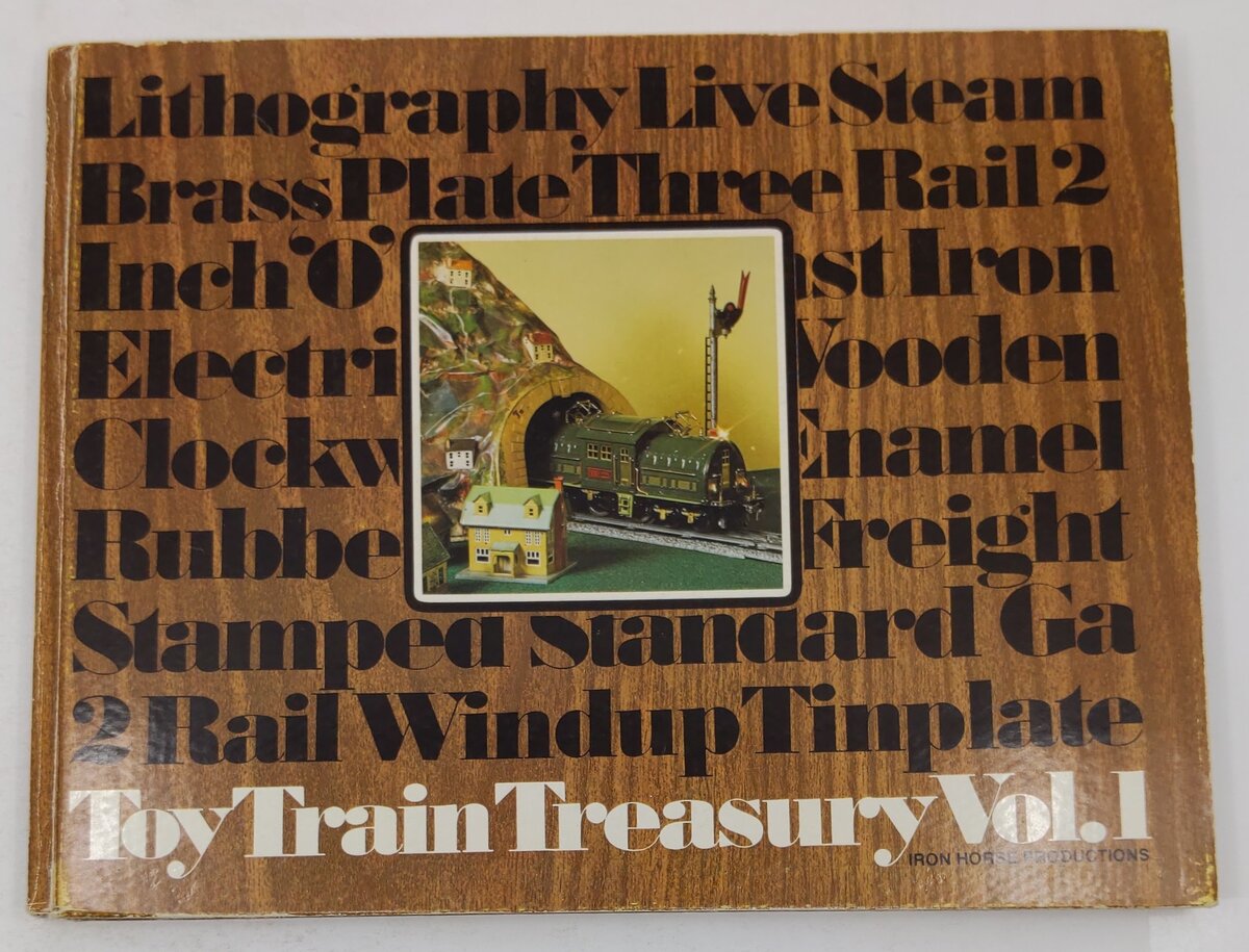 Toy Train Treasury - Vol.1 Hardcover Book By Frank C. Hare, James J. Burke Jr. VG