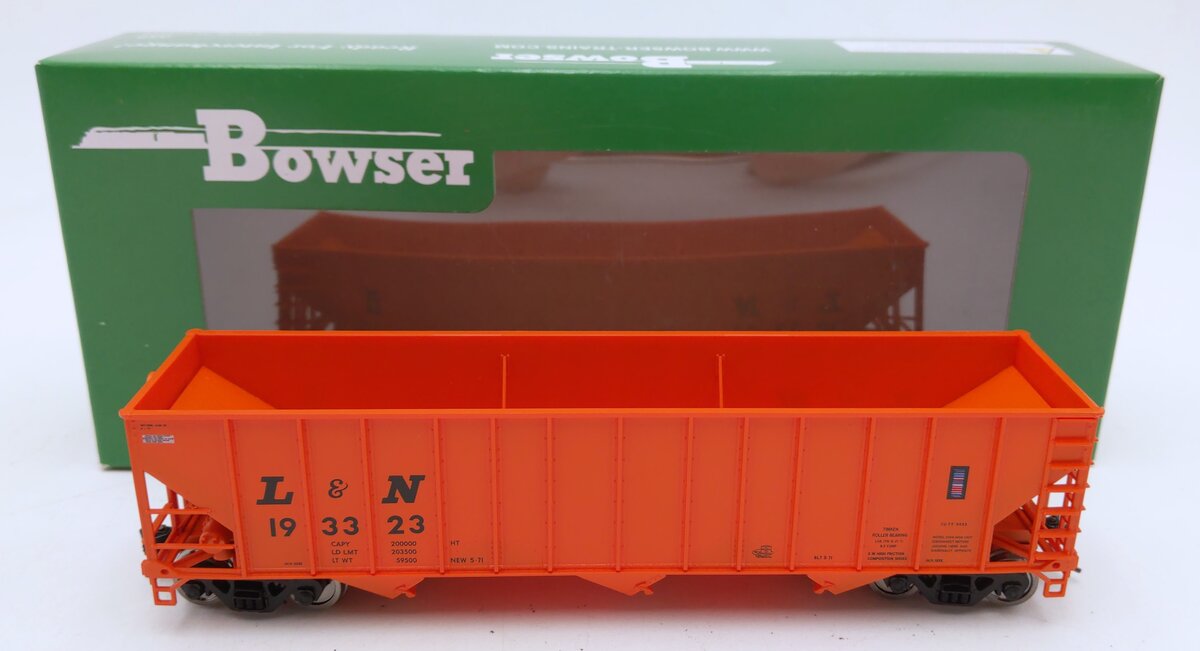 Bowser 43209 HO Louisville & Nashville H-43 100 Ton Hopper Car #193323