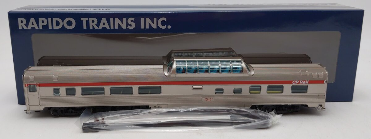 Rapido Trains 116019 HO Canadian Pacific Budd Mid-Train Dome #507