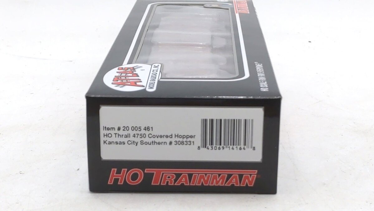 Atlas 20005461 HO Kansas City Southern Thrall Covered Hopper #308331