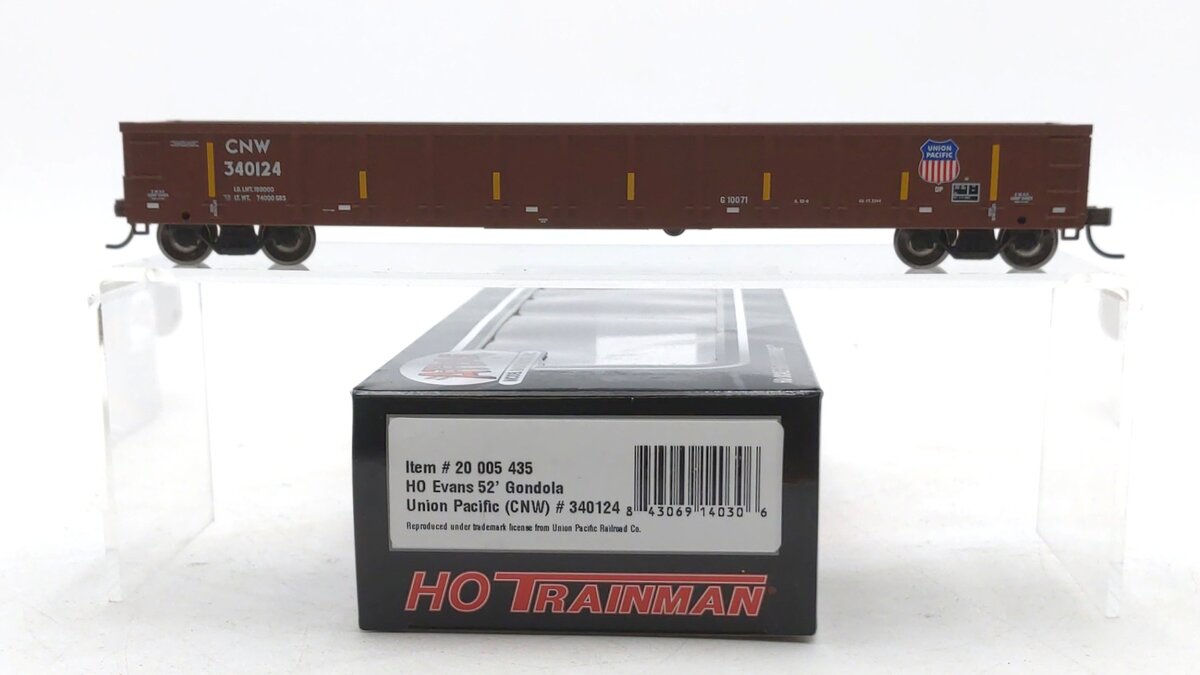 Atlas 20005435 HO Scale Union Pacific Trainman® Evans 52'6" Gondola #340124