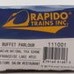 Rapido Trains 111001 HO Canadian National "Francoise Lake" Buffet-Parlor
