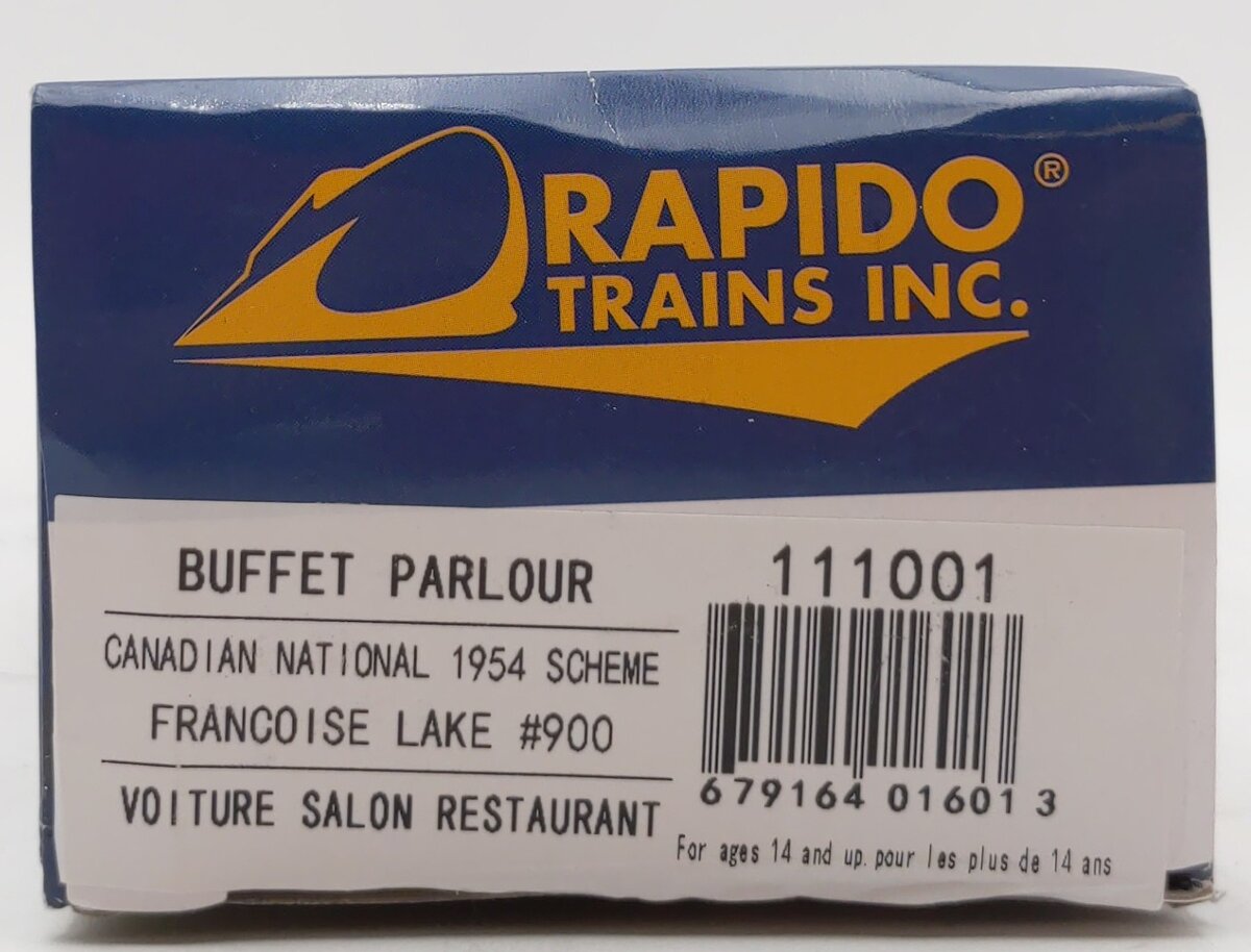 Rapido Trains 111001 HO Canadian National 
