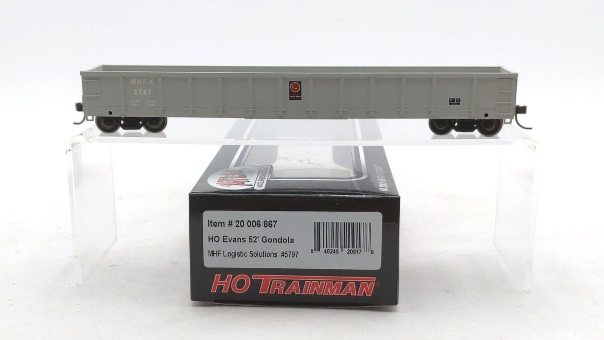 Atlas 20006867 HO MHF Logistic Solutions Evans 52' Gondola #5797