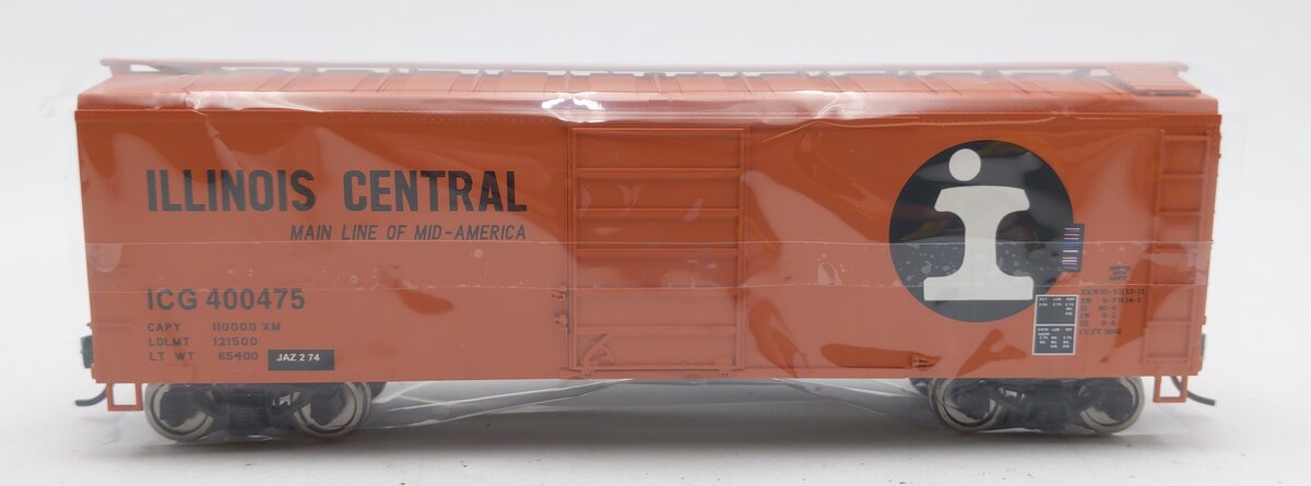 Bowser 42721 HO Illinois Central Gulf 40' Boxcar RTR #400475
