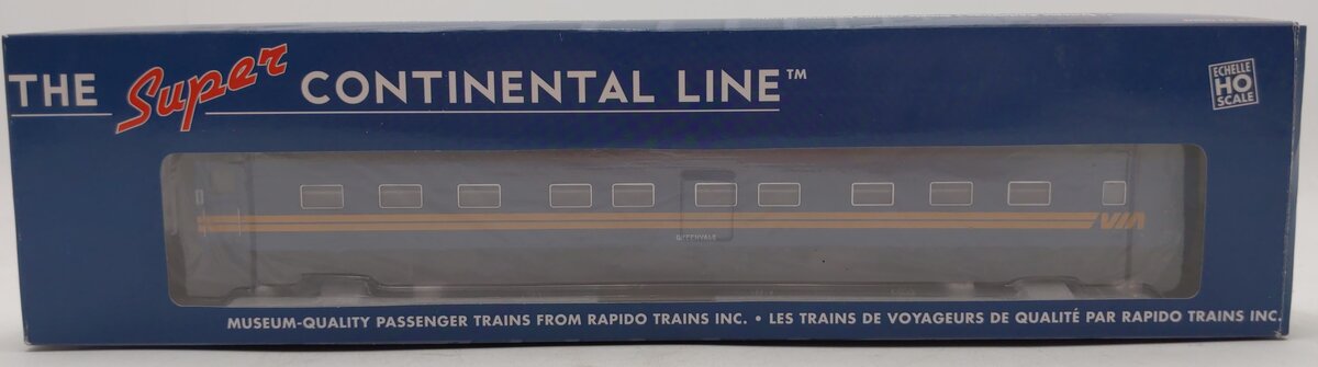 Rapido Trains 113006 HO Via Rail Canada "Greenvale" Voiture 6-4-6 Sleeper #1175 LN/Box