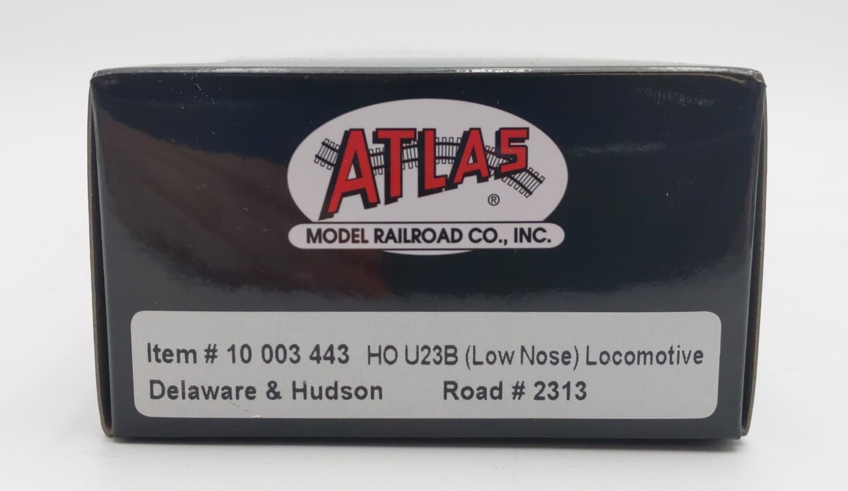Atlas 10003443 HO Scale Delaware & Hudson U23B Diesel Loco #2313 w/ DCC & SND