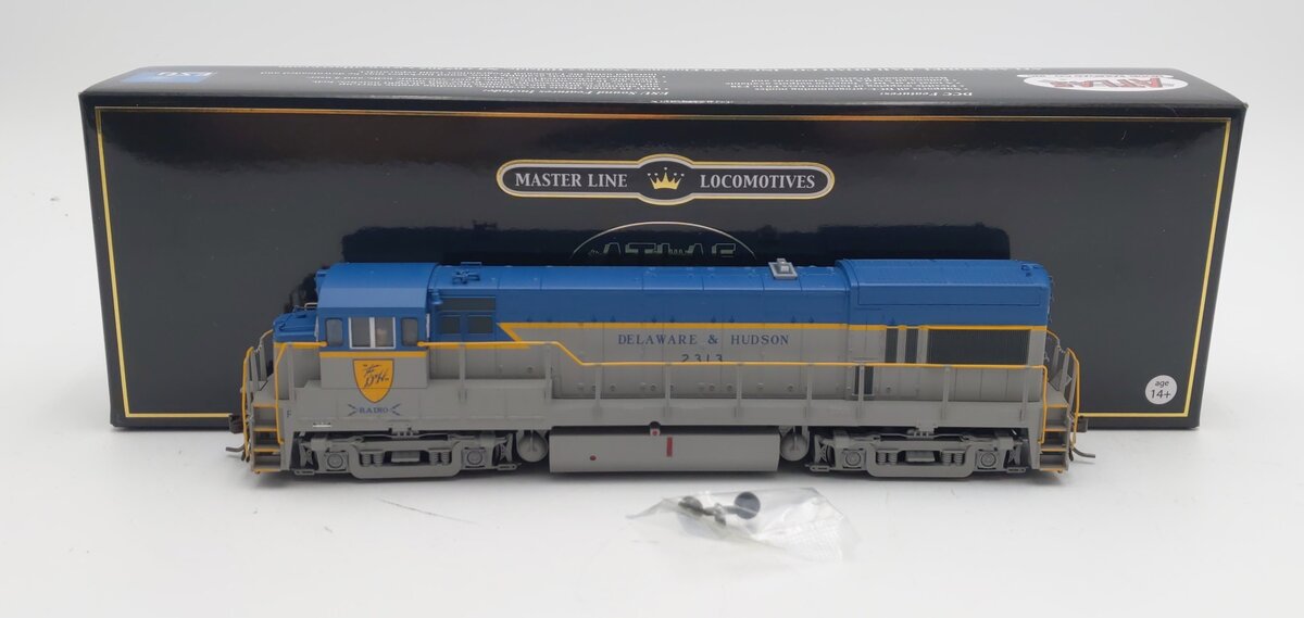 Atlas 10003443 HO Scale Delaware & Hudson U23B Diesel Loco #2313 w/ DCC & SND