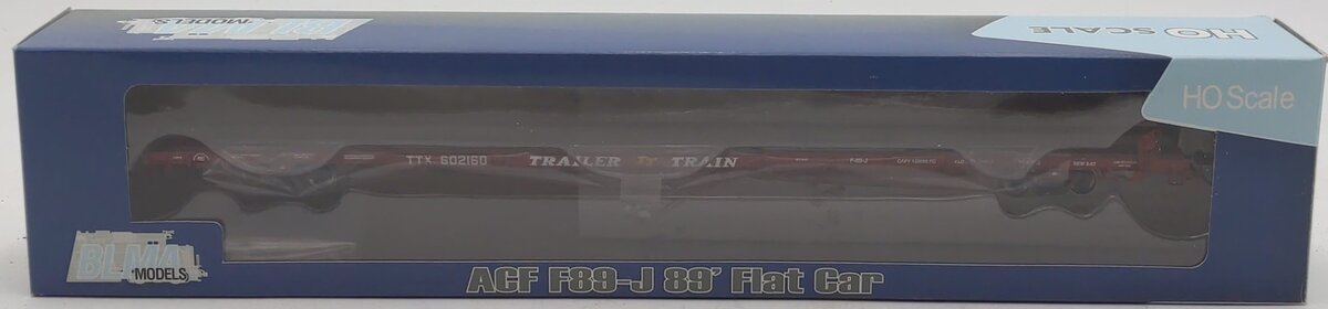 BLMA Models 51011 Ho ACF F89-J 89' Flat Car TTX 602160
